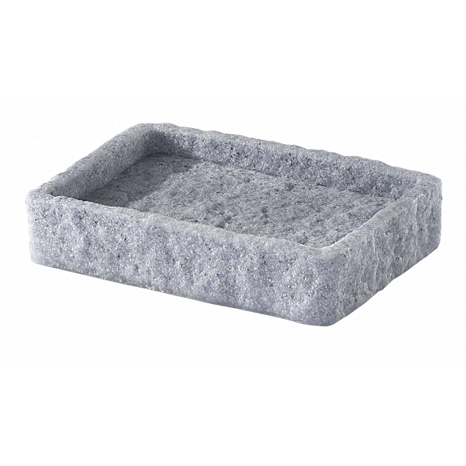 Porta sapone grigio "Aries"