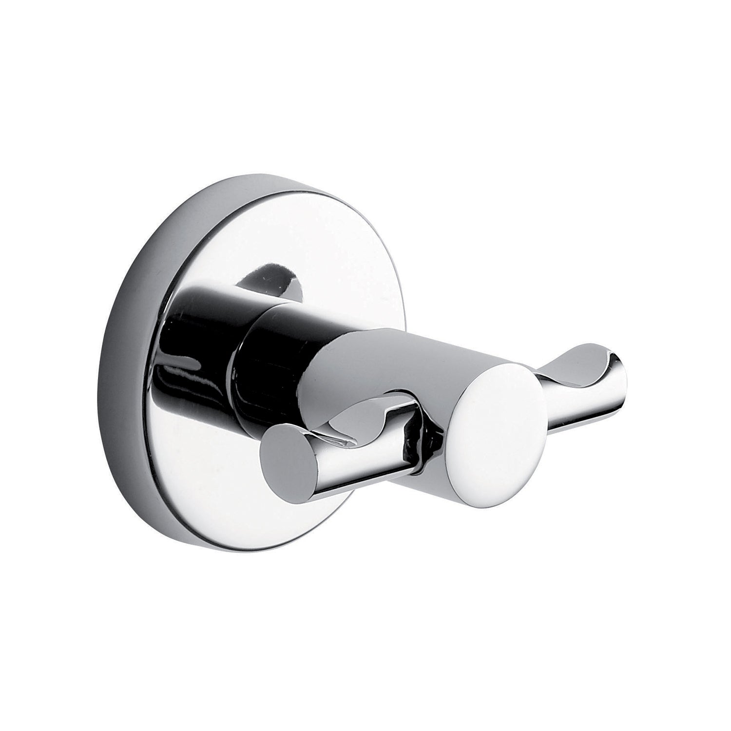 Appendiabiti doppio cromato "Felce"