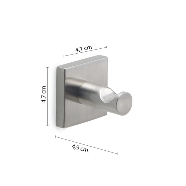 Appendi accappatoio per bagno 2 pezzi spazzolato "Fuji"