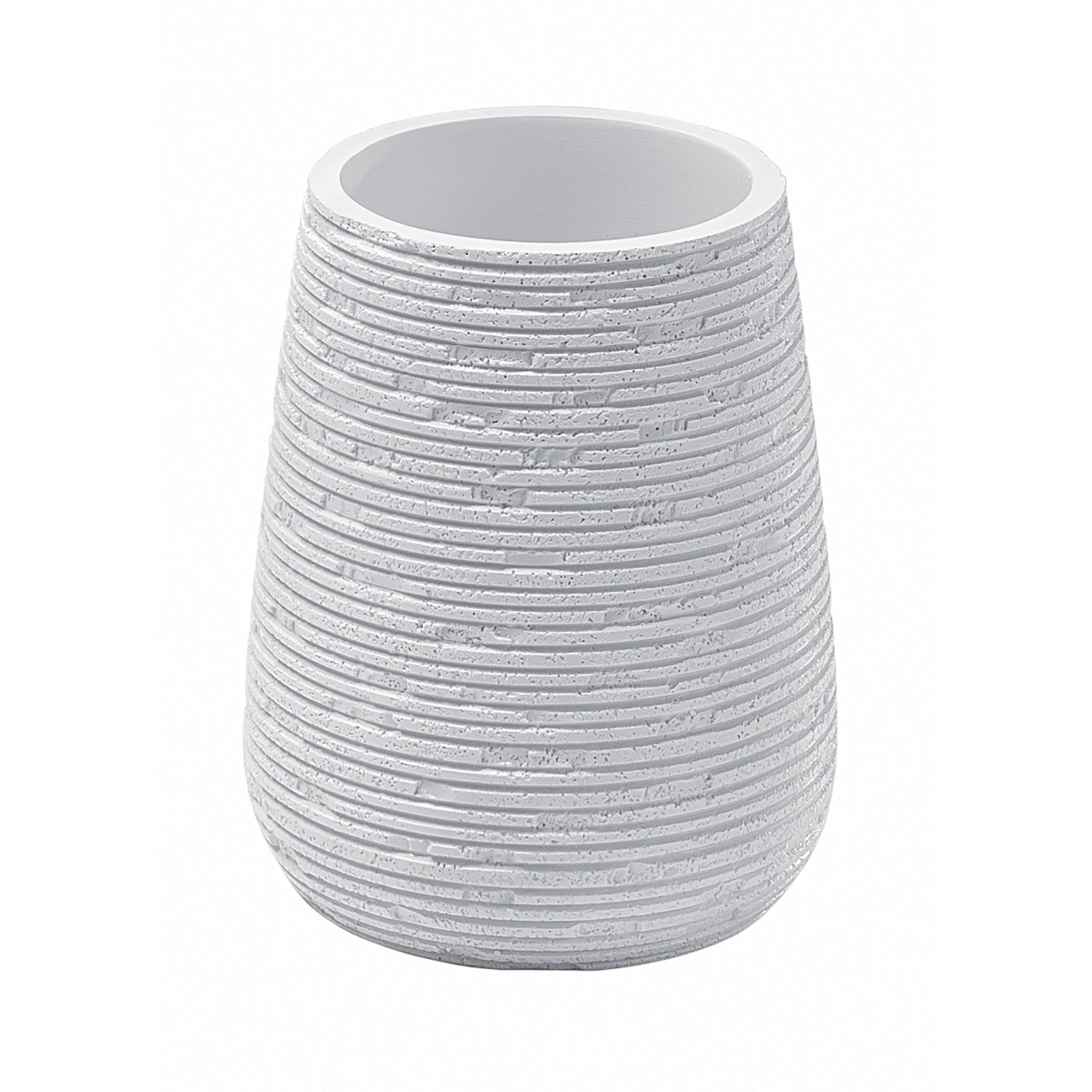 Portaspazzolini bianco "Gemini"