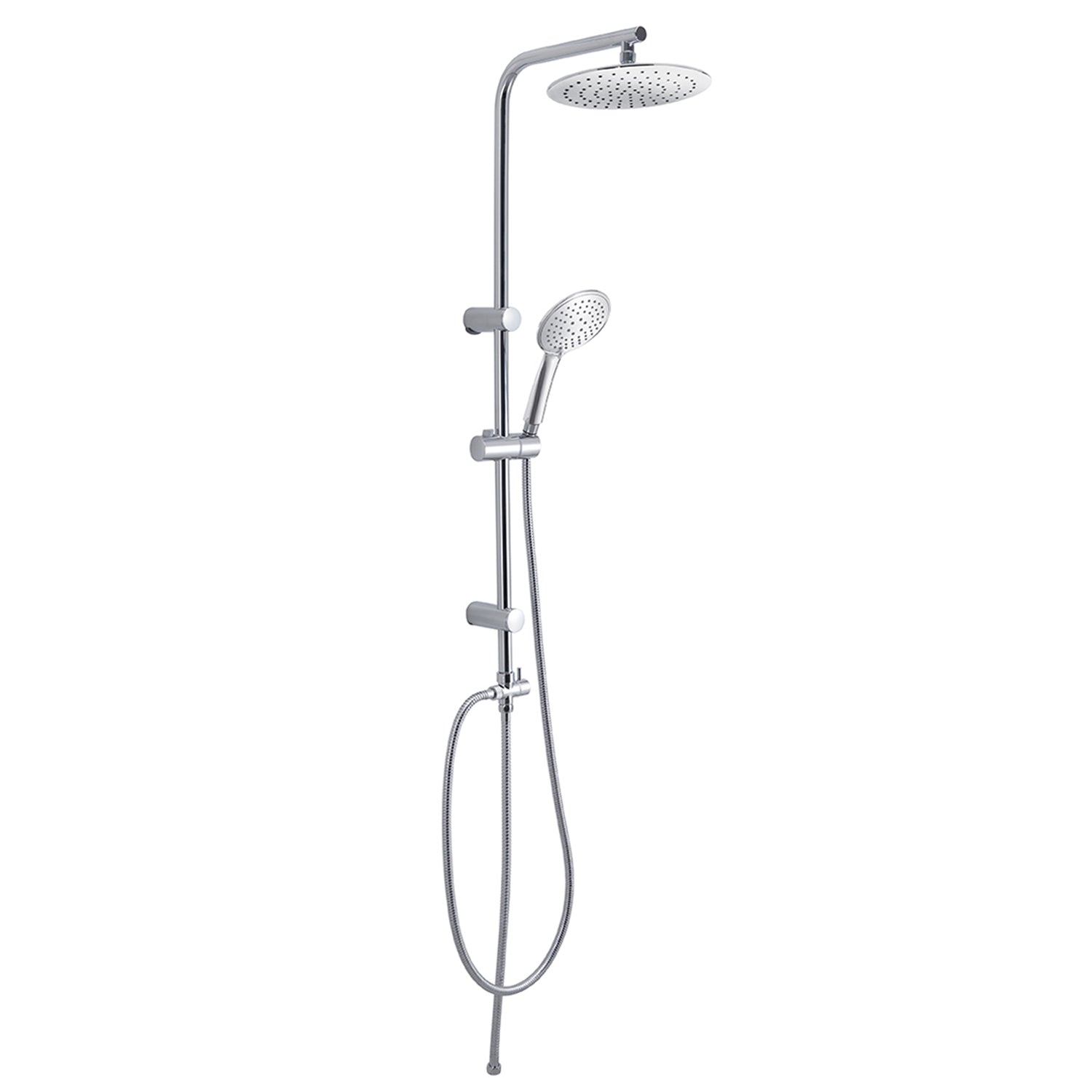 Colonna doccia 1 getto soffione 23 cm cromato "Easy 04"