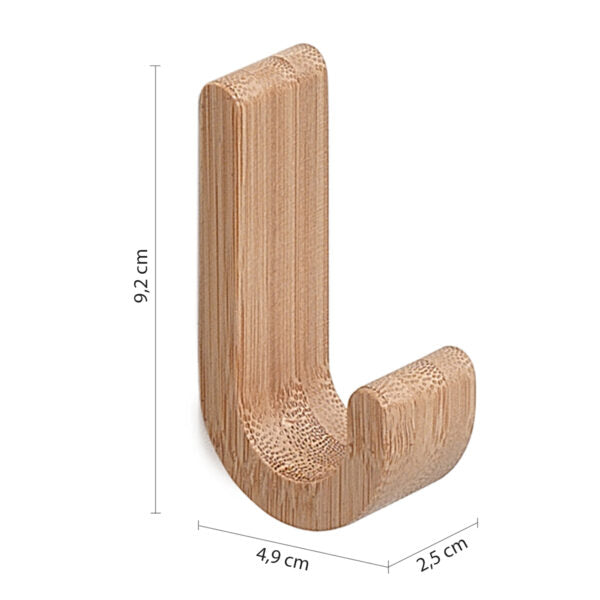 Appendi accappatoi 2 pezzi - in bambù naturale "Himalaya"