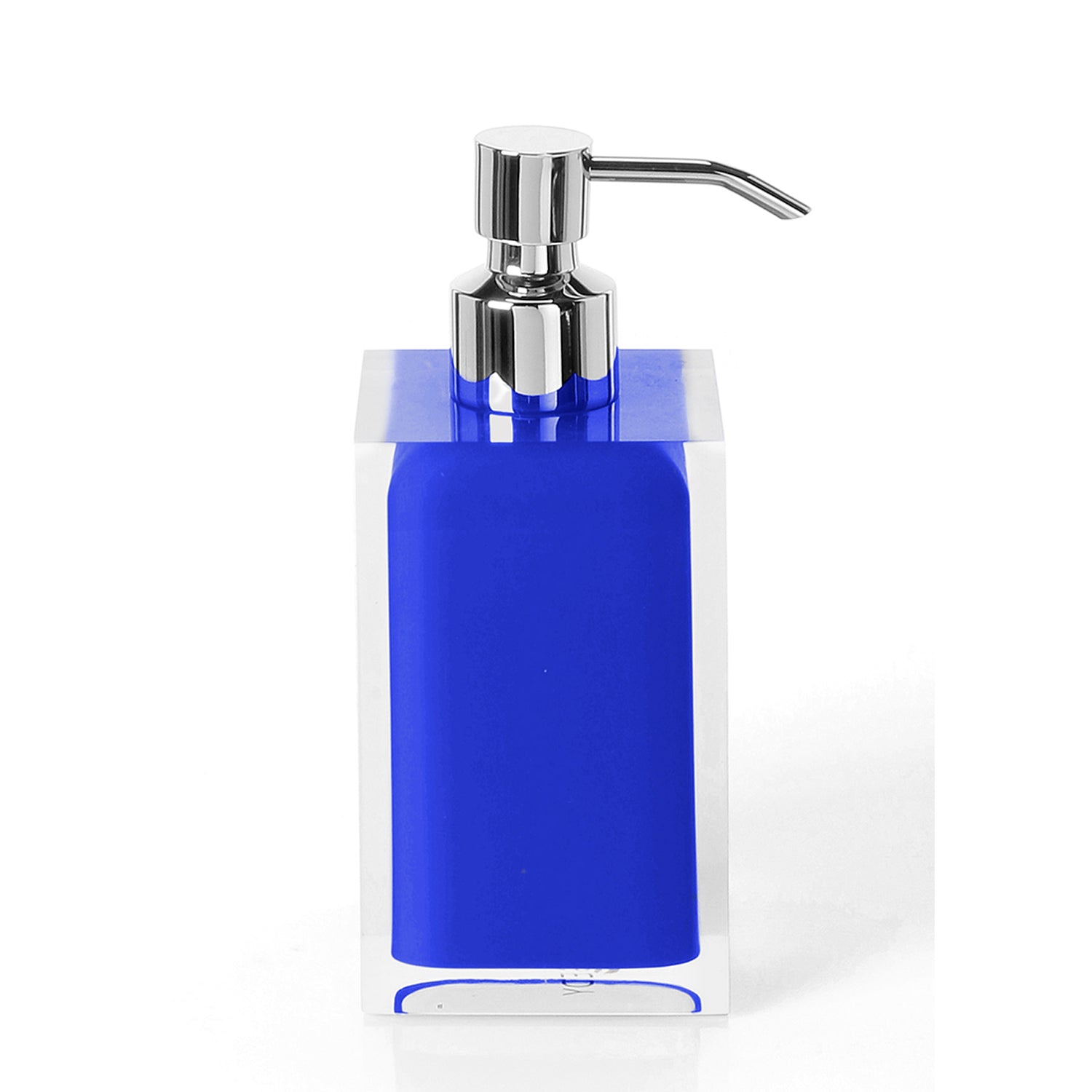 Dispenser Di Sapone Liquido – Azionamento A Pompa, Colore Blu, Contenitore Per Bagno O Cucina