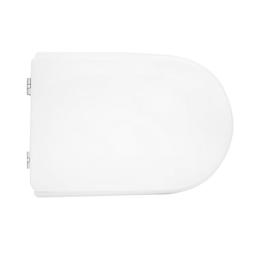 Tavoletta wc per thin sospeso azzurra bian