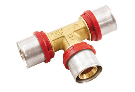 Raccordo Tee per tubo multistrato 16x16x16