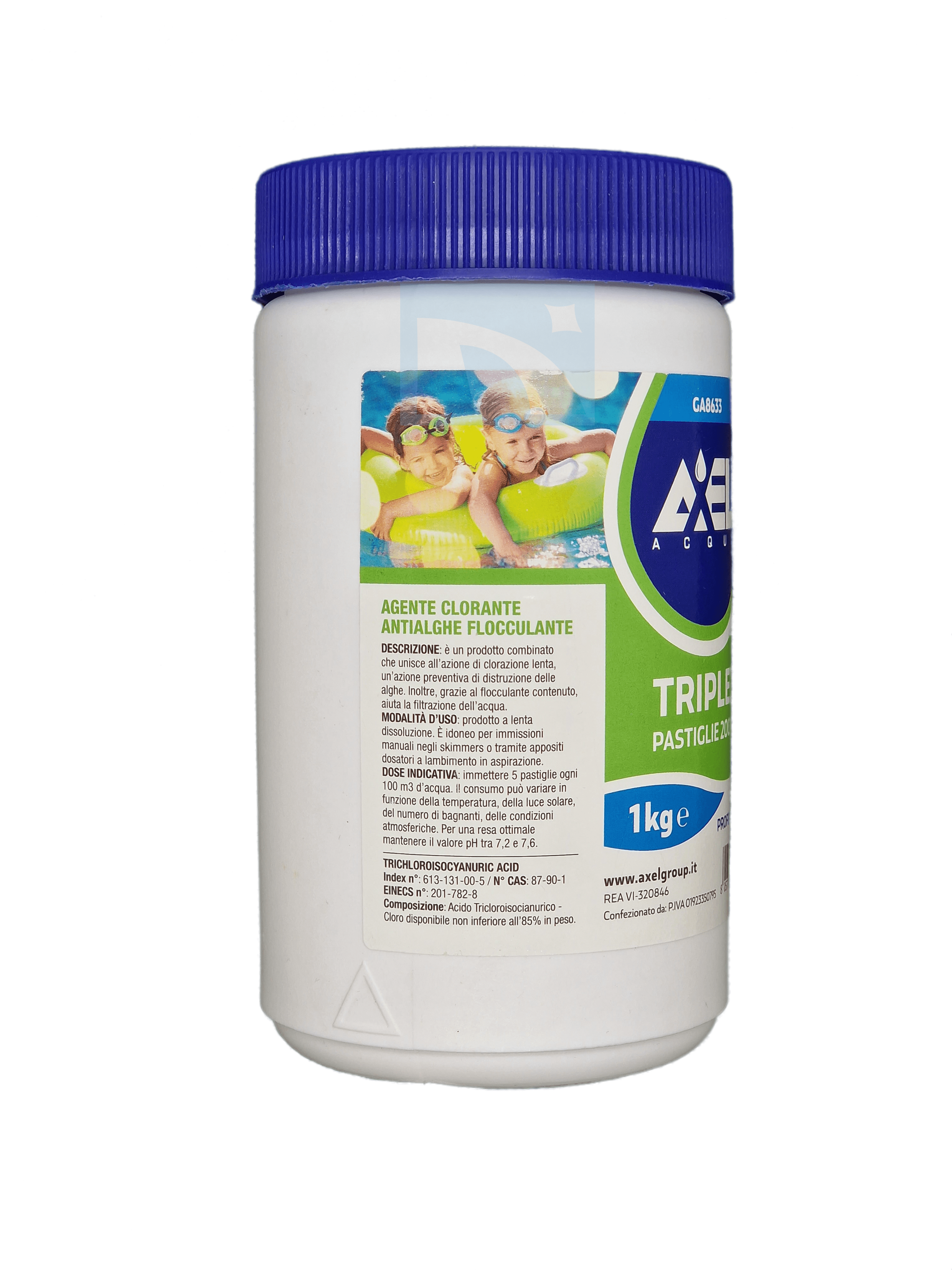 TRIPLEX PASTIGLIE 200 G. FORMATO 10 KG