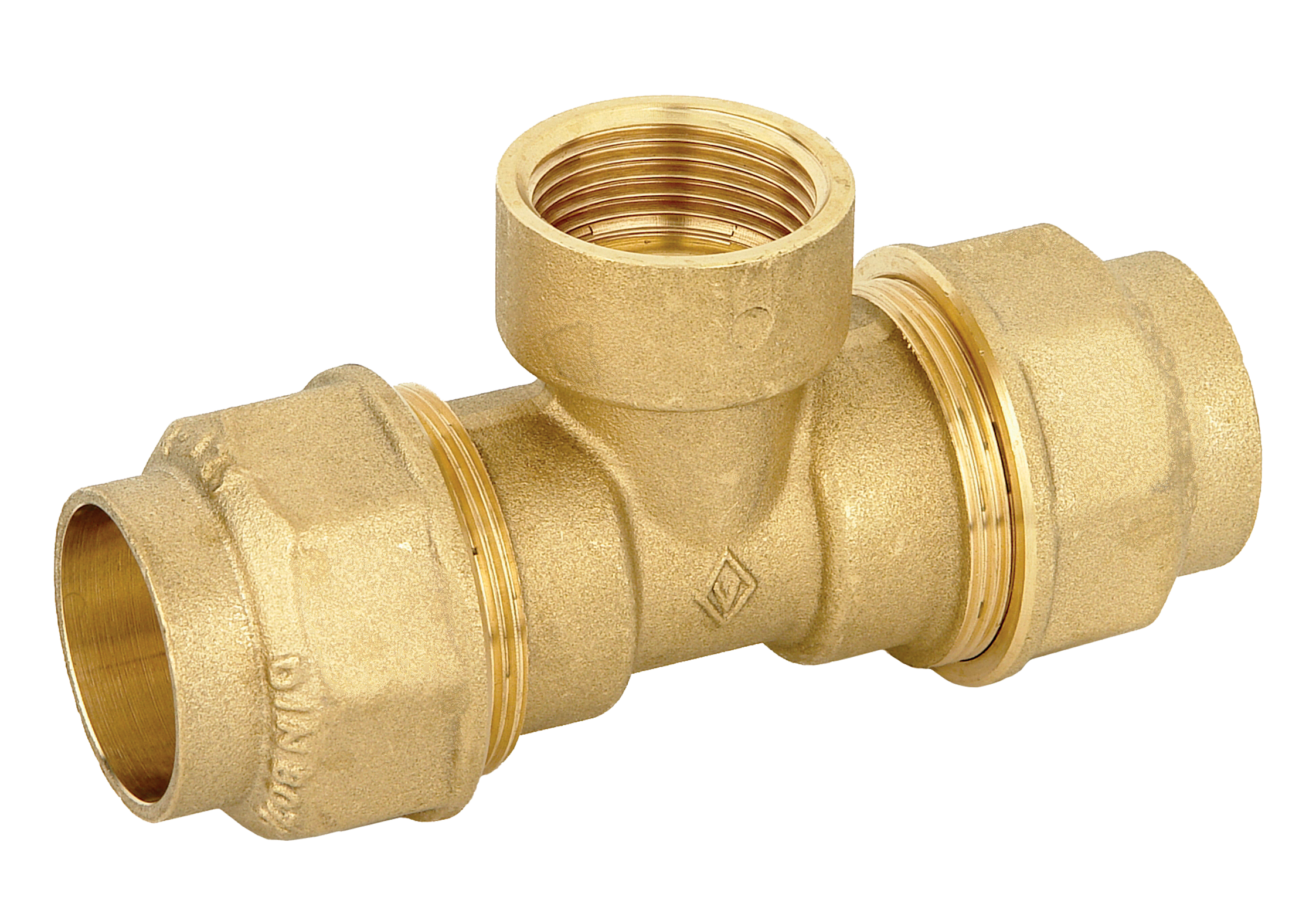 Raccordo a "T" femmina 40x1"1/4" per tubo PE