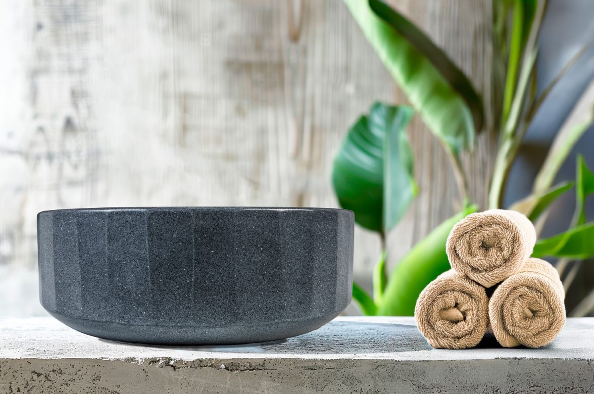 Castle Dark Grey Lavabo ø 42