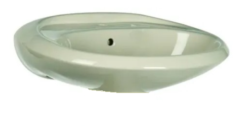 Lavabo in ceramica champagne serie Elite - 64 cm