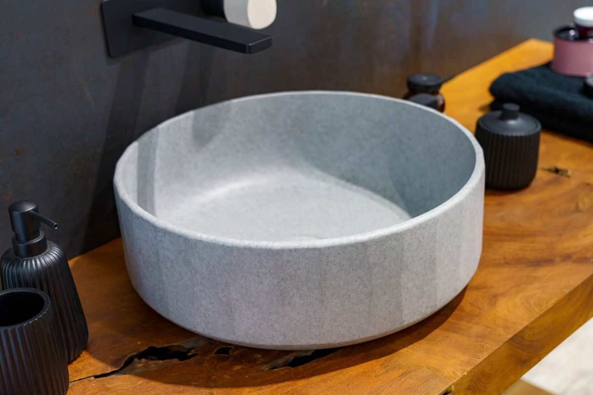 Castle Smoke Grey Lavabo ø 42