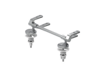 Cerniera per sedile WC - Americana in acciaio