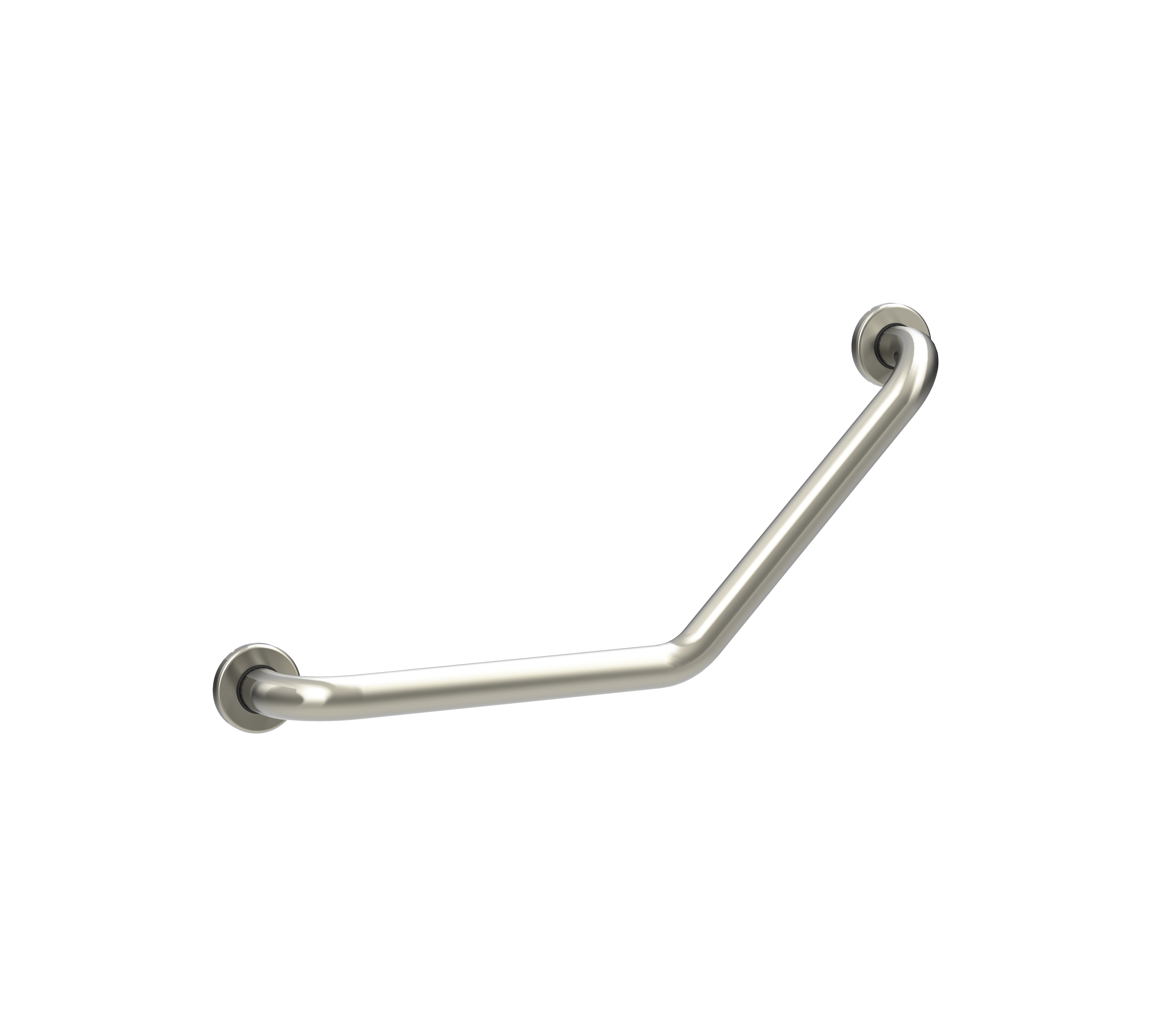 Corrimano a 45° satinato 30x30 cm