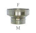 Aumento di Sezione A.316 Ø100 X Ø80