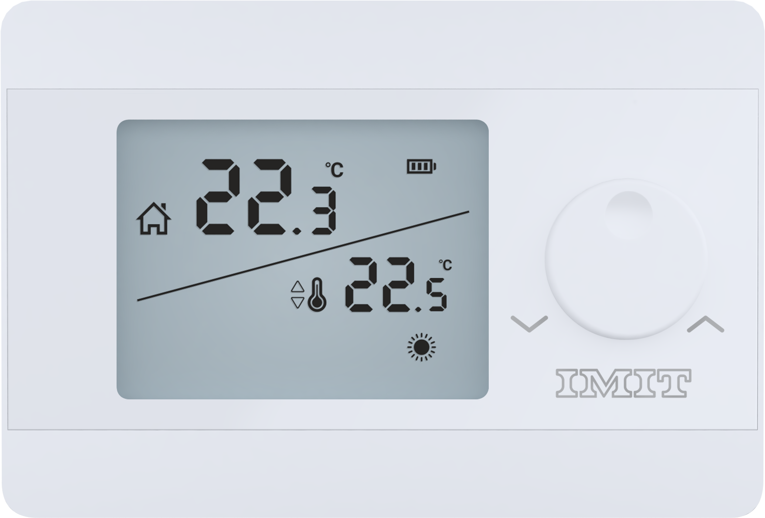 SILVER TA S - Termostato ambiente digitale a parete