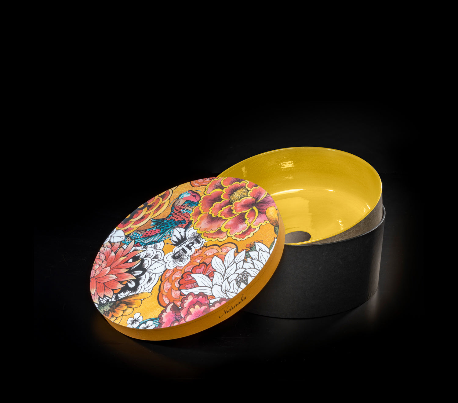 Index Tinta Lavabo in terracotta colore Giallo Ø 42