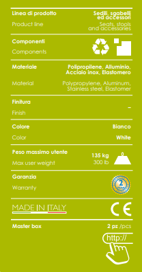 Sedile da vasca con schienale