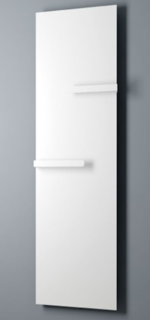 Radiatore termoarredo a pannello di design idraulico bianco modello Abbraccio 1820x452