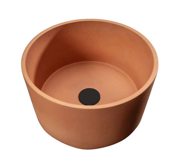 Mali Round Lavabo in cemento Ø 40