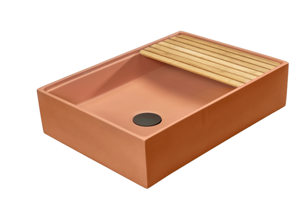 Mali Vasca Lavabo in cemento 50 x 36 x 12 h cm