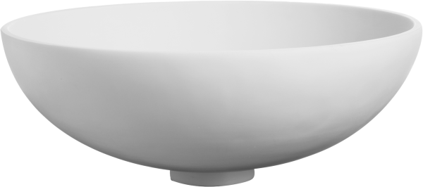Pop Lavabo in resina ø 38 Bianco
