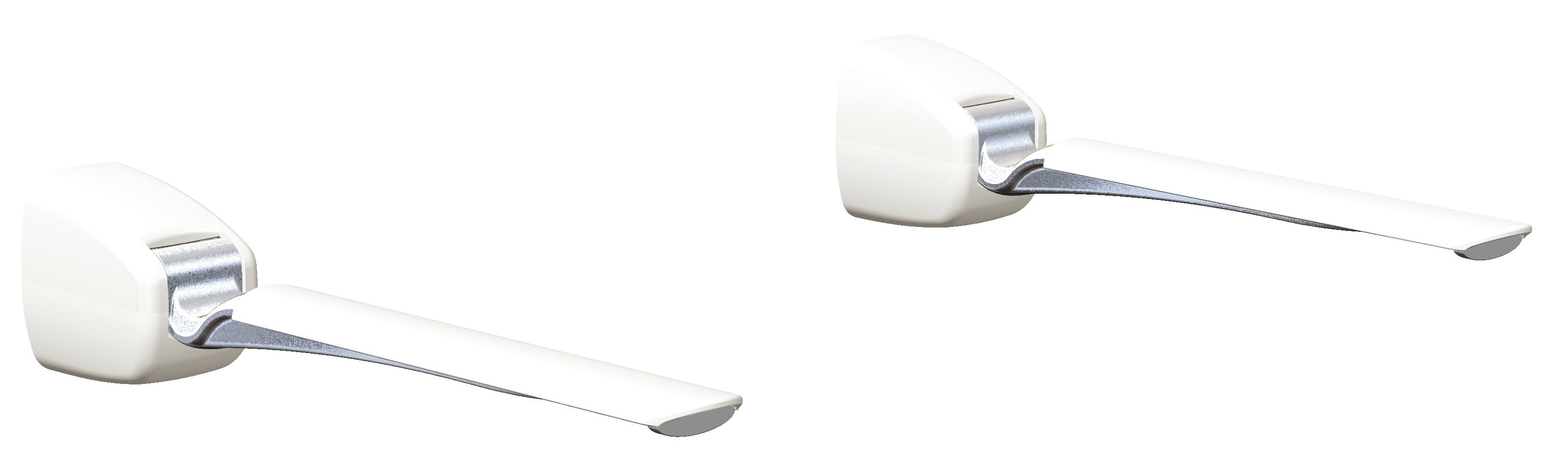 Braccioli ribaltabili da muro