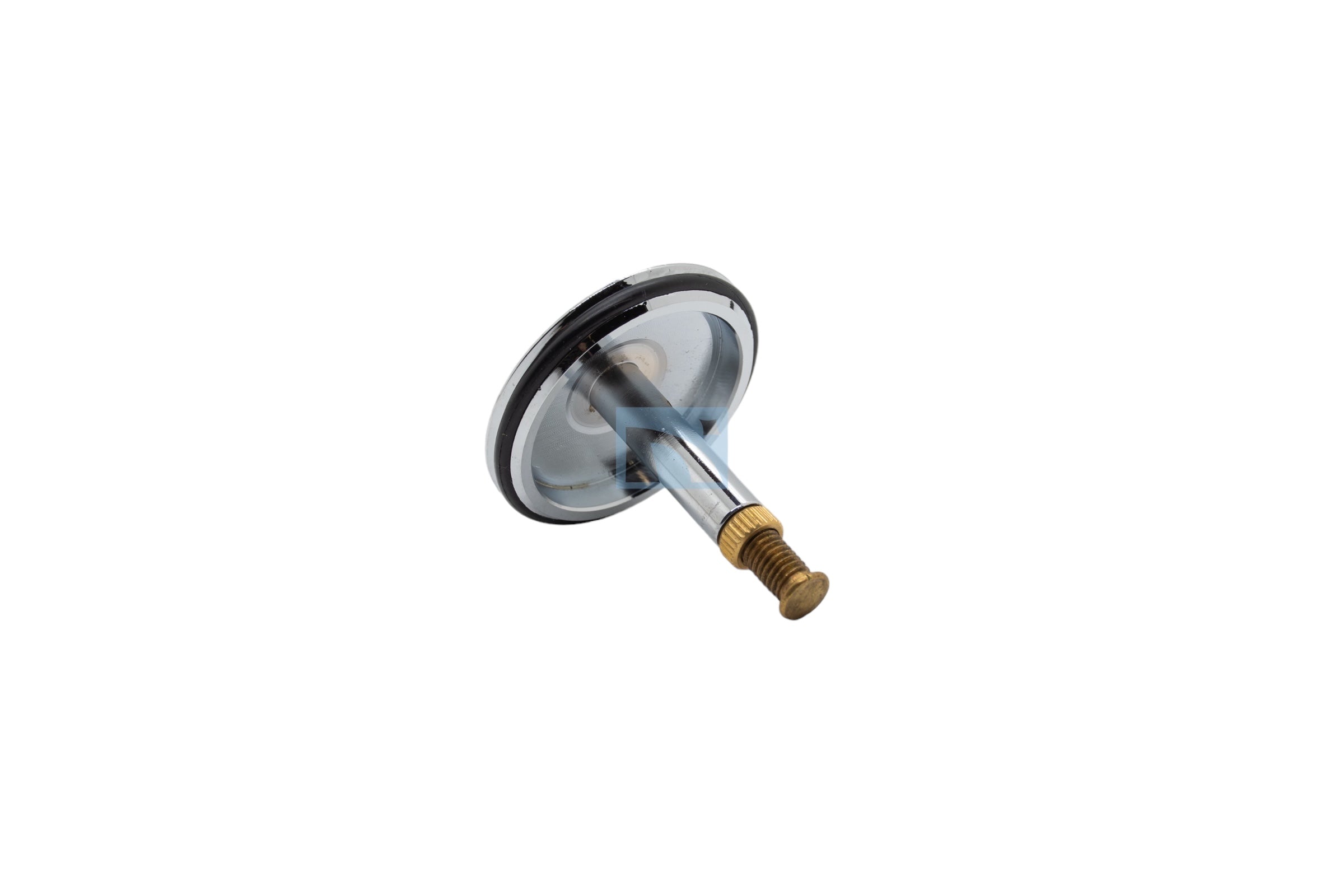 Tappo per colonna vasca da bagno in ottone cromato. Diametro 42,5 mm