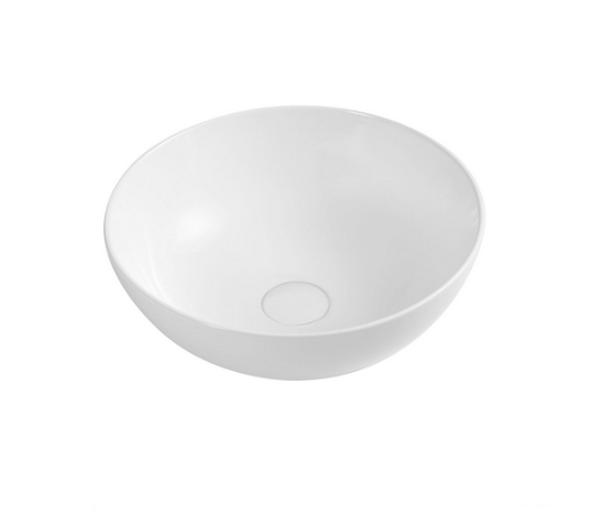 Lavabo da appoggio in ceramica bianco 33 cm MOD. LVA02