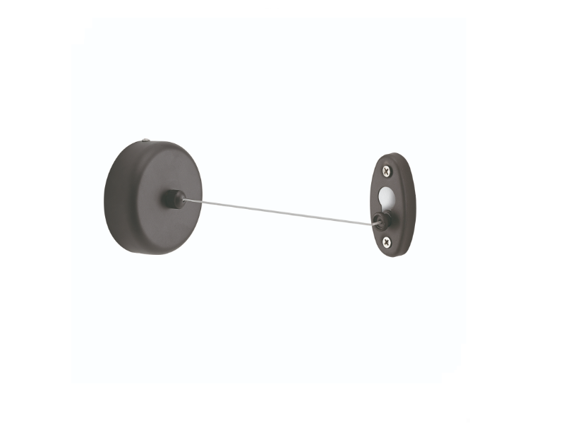Filo stendibiancheria gun metal "Tullo"