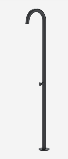 Doccia Urano Prestige nera ø 60 - easy box