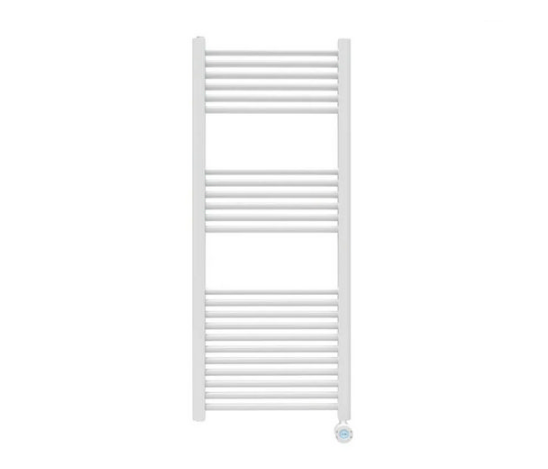 Termoarredo elettrico bianco con termostato digitale h. 1200 mm L. cm 50 - 500W