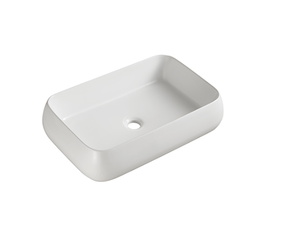 Lavabo in ceramica bianco 60 X 40 cm MOD. LA73