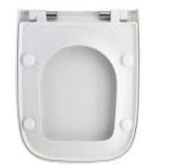 Tavoletta wc termoind. mod. d332 soft clos 40,5-45x36,2x10-20,5 cm