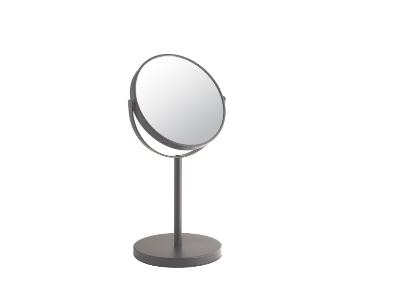 Specchio ingraditore gun metal "Anna"