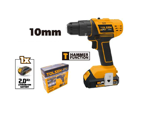 Kit avvitatore 20 V con percussione Tolsen