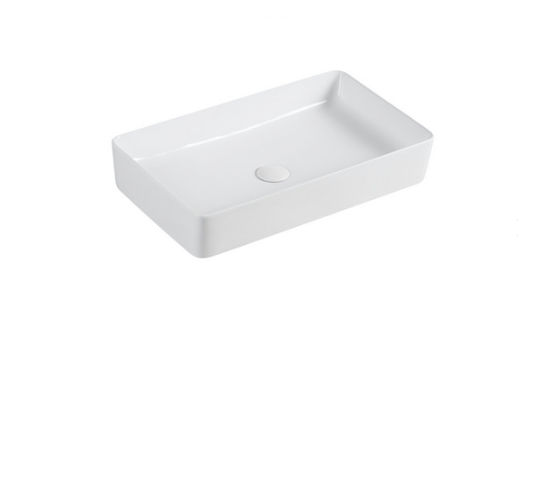 Lavabo in ceramica bianco 61 X 34.5 cm MOD. LA51