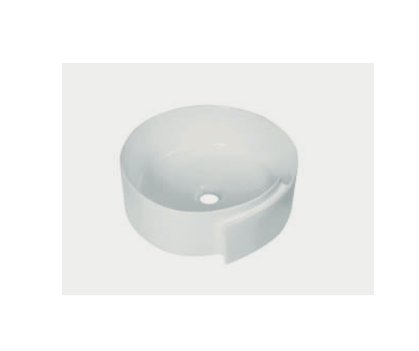 Lavabo circolare d' appoggio