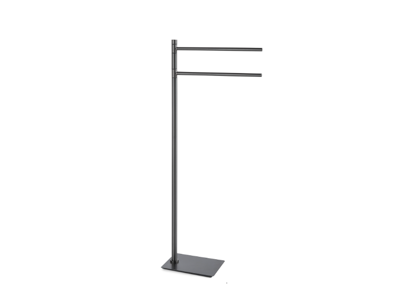 Piantana porta asciugamani gun metal "Trilly"