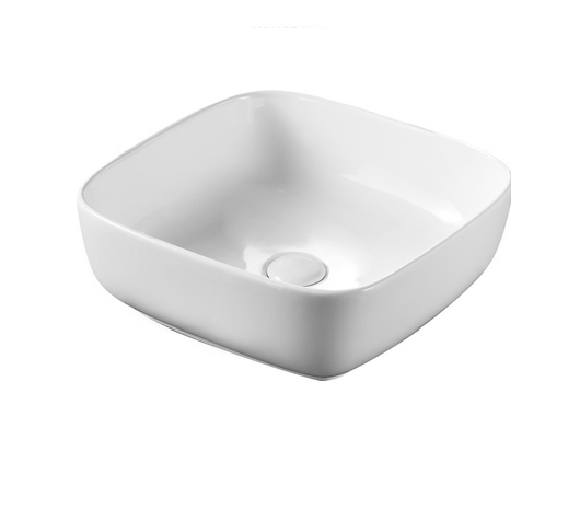 Lavabo in ceramica bianco 40 X 40 MOD. LA27