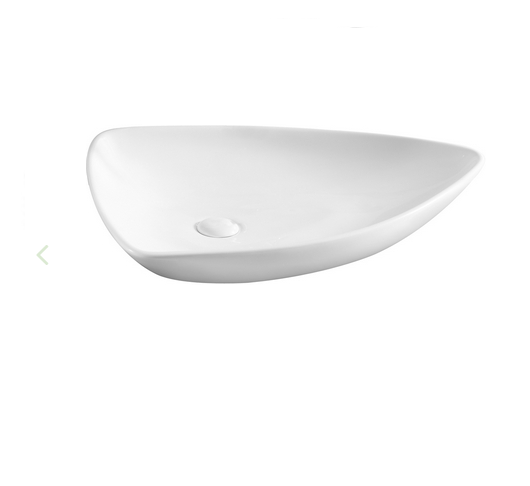Lavabo in ceramica bianco 66 X 46.5 cm MOD. LA36