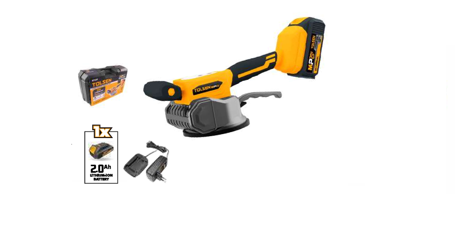 Kit ventosa-vibratore per piastrelle 20v serie mp20v "Tolsen"