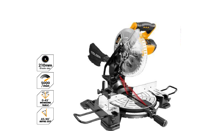 Troncatrice 1800 W Tolsen