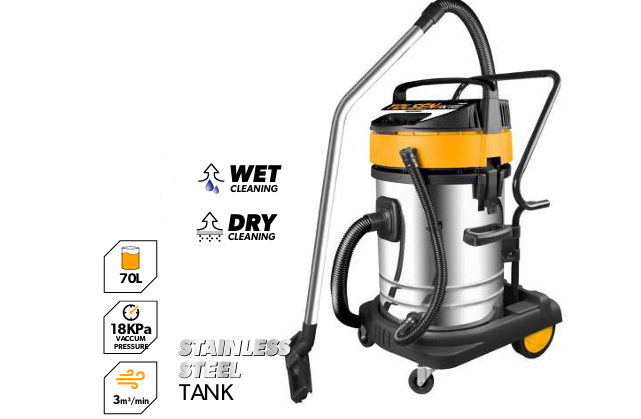 Bidone aspirapolvere e liquidi Tolsen