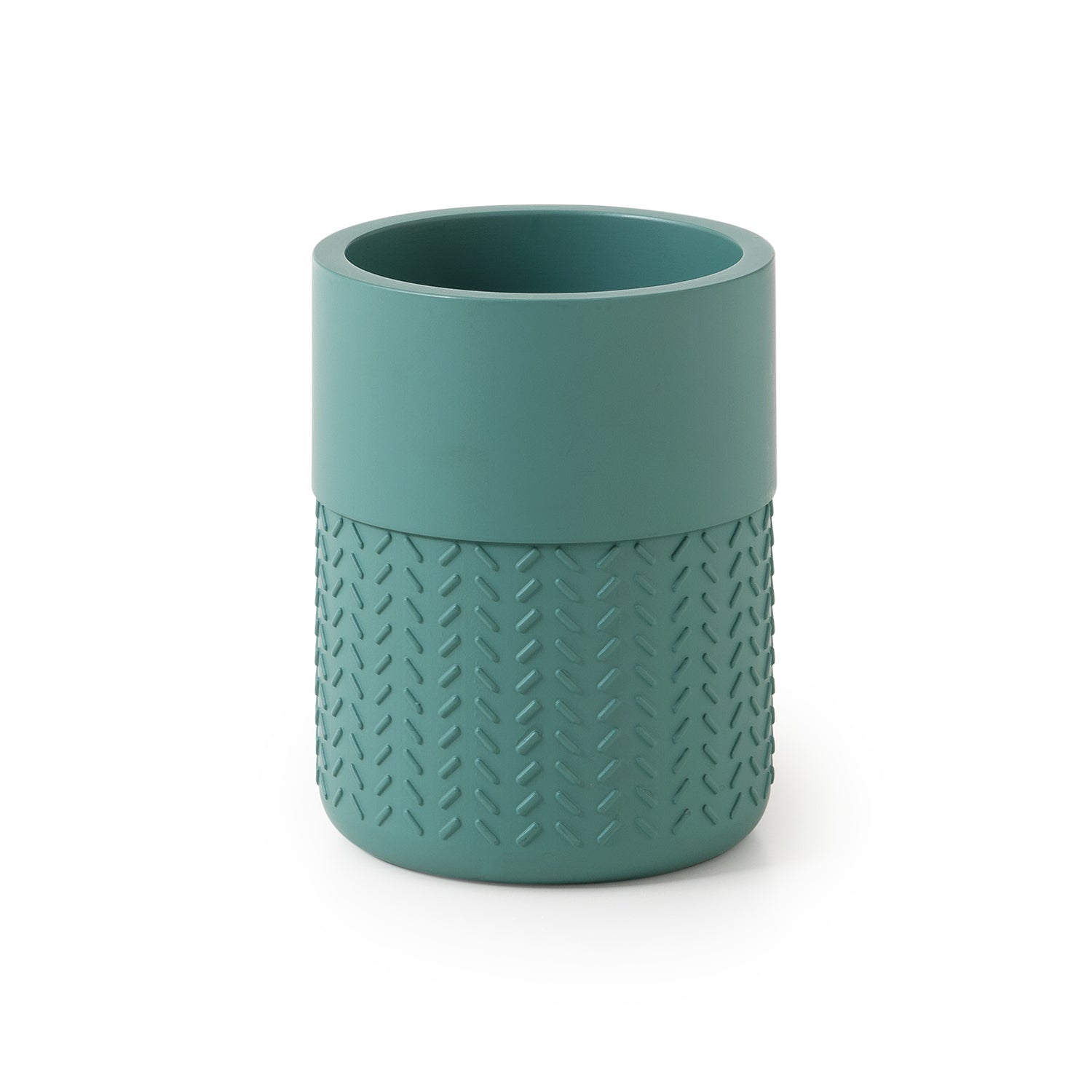 Bamboom portaspazzolini verde "Thea"