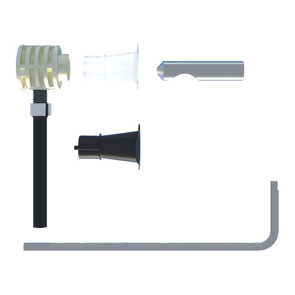 Fissaggio nascosto per WC e bidet sospesi con accesso dal basso