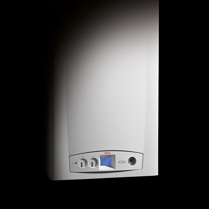 Caldaia a condensazione Unical Kon M C 24 Metano cod.101000 con kit fumi coassiale