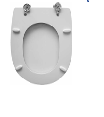 Copriwater per astra vaso gemma bianco 46-49x37x14-18,5 cm