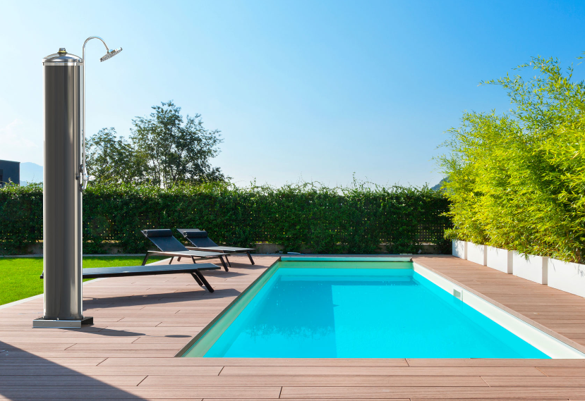 Doccia solare Adige M 120L MAXI con miscelatore