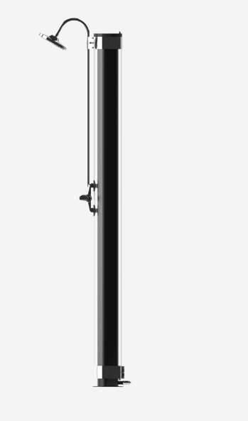 Doccia solare Piave 28L doppio tubo verticale