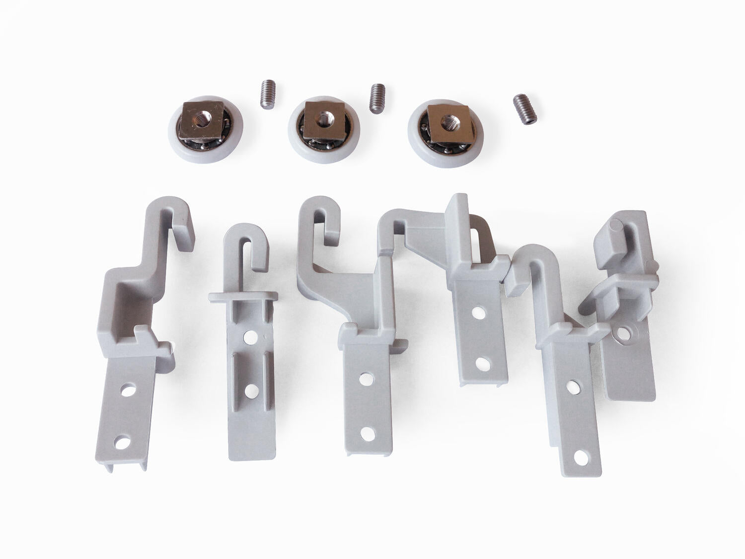 Rotelle per box doccia : R800/08 Kit cuscinetti R03 Grigio