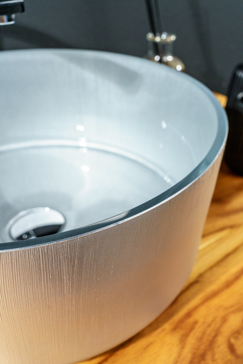 Gala Lavabo in vetro soffiato colore Bianco ø 39,5